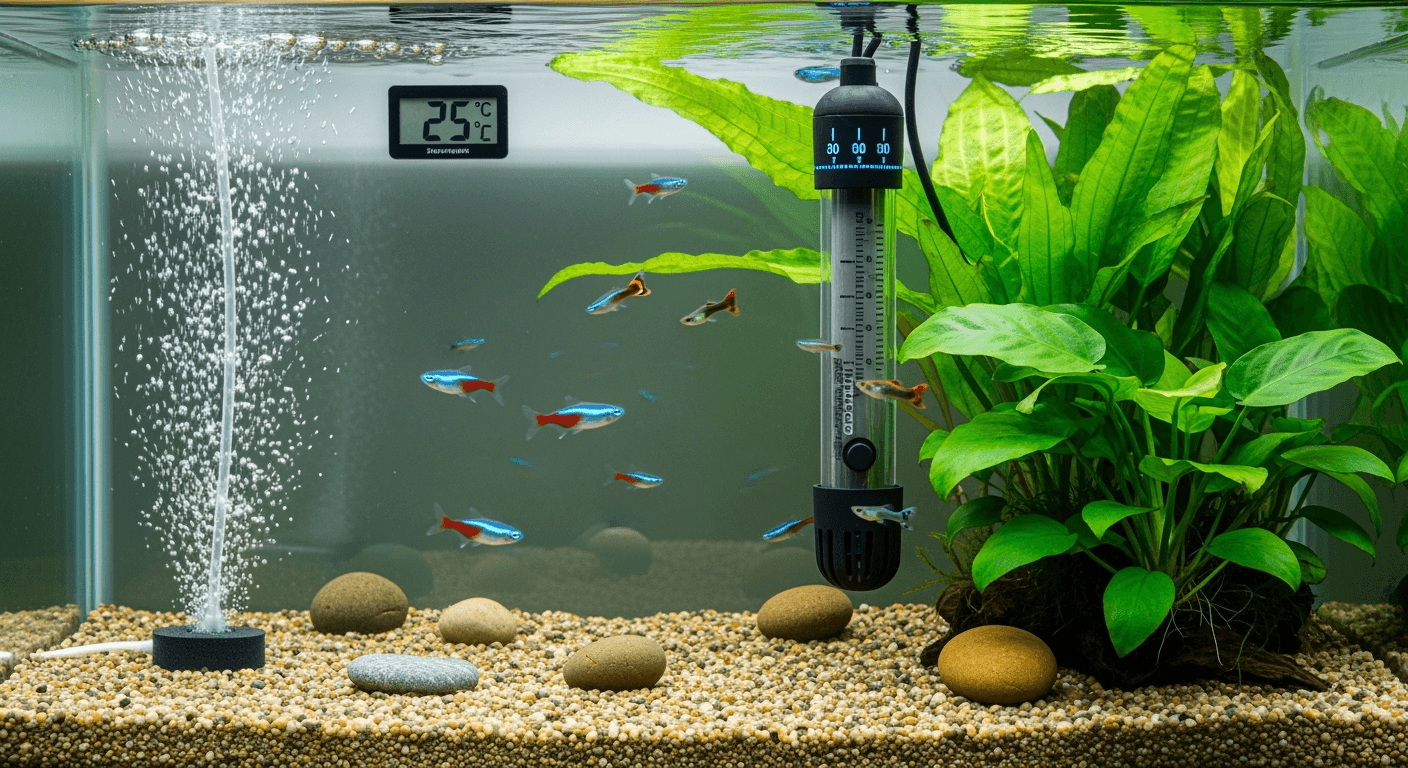 Cover Image for Le chauffage pour aquarium : guide pratique
